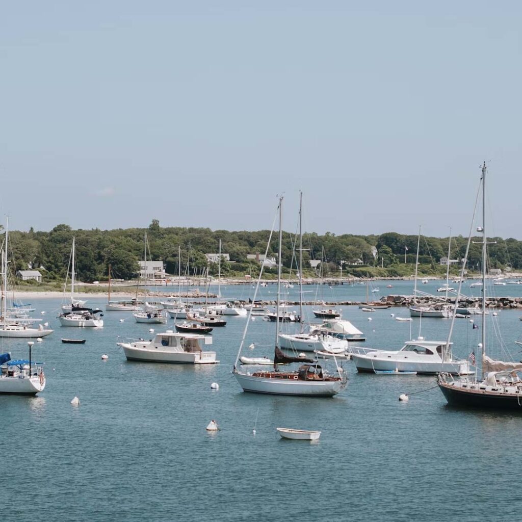 new england yacht charter in autumn