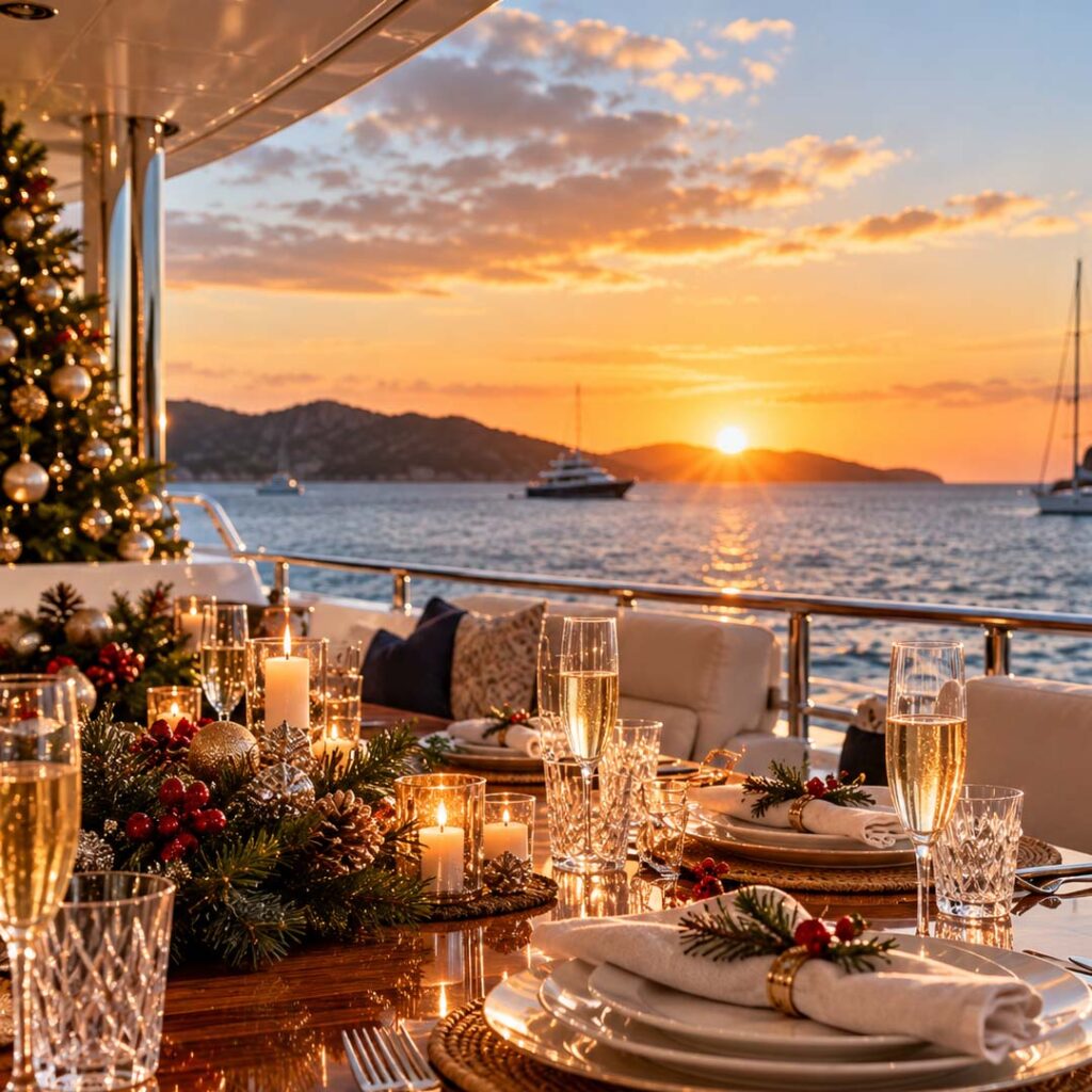 Christmas yacht charter